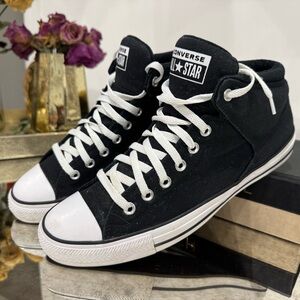 Converse Black High-Top Sneakers